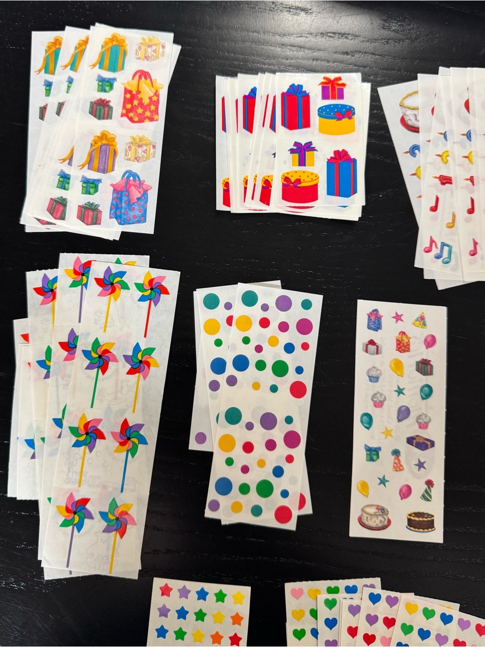Creative Memories 90+ Sticker Lot Scrapbook Celebrate-Birthdays-Cake-Balloons - Picture 4 of 10